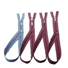 Pink open end #5 nylon zipper for sale good quality