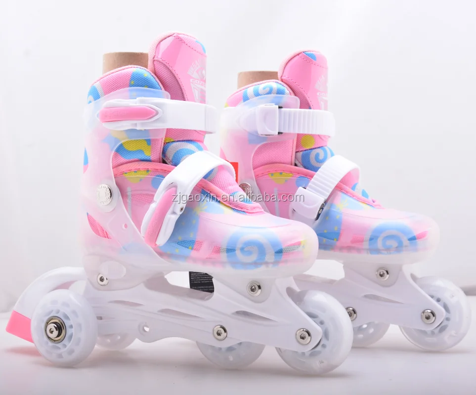 GOSOME high quality plastic inline skates stitching roller skates for kids hard plastic shell skating shoes, Pink, blue
GOSOME high quality plastic inline skates stitching roller skates for kids hard plastic shell skating shoes, Pink, blue