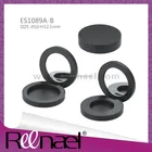 Compact Powder Case blush case makeup compact case round shape container with mirror small size container