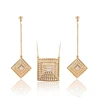 65301 XP wholesale jewelry gold pendant chain+elegant design earring 18 carat gold brazilian gold jewelry sets bijoux joyeria