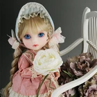 Hot selling long blonde braid wavy doll wigs for 1/3 BJD dolls