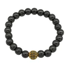 New fashion jewelry charm men bracelet for women 8mm beads magnet magnetic hematite bracelet