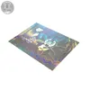 Trade Assurance transparent custom PVC card hologram overlay holographic overlay sticker