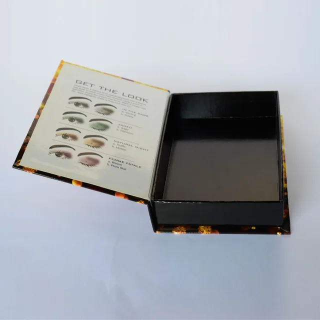 lamination printing high end cosmetic gift packaging paper box