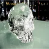 Cheap Lastest design crystal skulls/crystal glass skull for Halloween gift