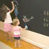 Wallpaper DIY Blackboard Waterproof Chalkboard Wall Paper Decal Removable Black Board Sticker 60 * 200cm With 5 Chalks