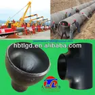 90 deg elbow a234 seamless pipe fittings black painting