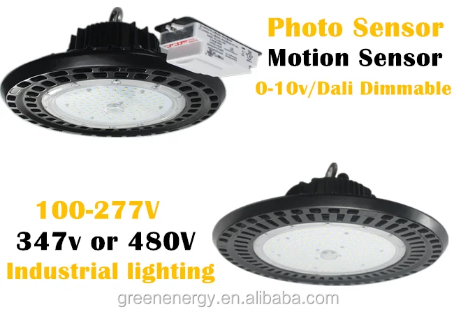 Shenzhen LED manufactures DLC UL ETL CE GS TUV listed 130lm/w 100w 150w 200w 240w motion sensor zigbee wireless UFO LED high bay - ANKUX.COM