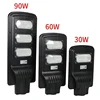 New design factory direct sales price 30w 60w 90w integrated all in one solar led street light led yard light