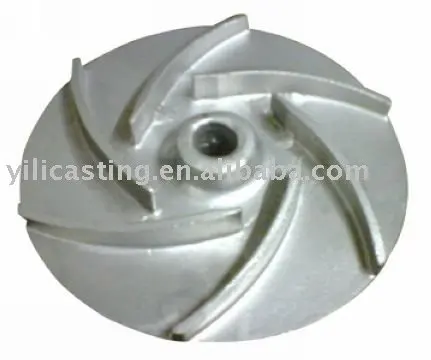 Stainless steel pump impeller precision casting OEM China foundry