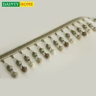 Decorative Crystal Tassel Tieback Fringe Curtain Beaded In Home Textile