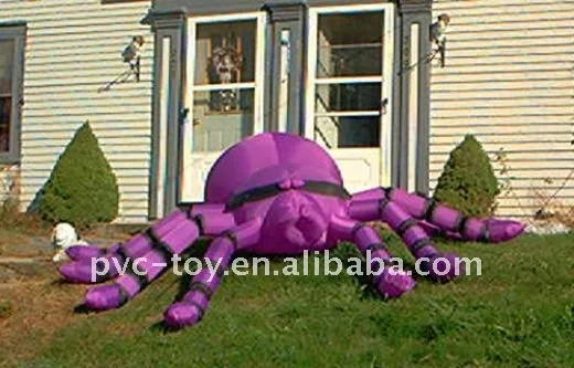 outdoor giant inflatable PVC halloween spider for sale