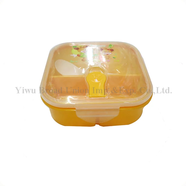 Wholesale Plastic Food Storage Containers Kid Lunch Box