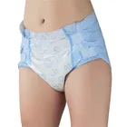 Top quality ABDL blue cute patterns printed abdl thick big boy disposable adult diapers punishment for women & men