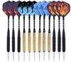 Cheap 12pcs Brass iron Dart Set With High Quality, Steel Tip Darts