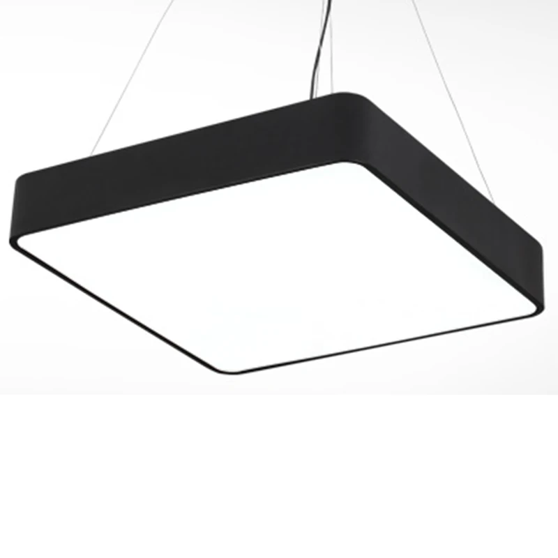 Hot Sale Led Square Super Market Mall Store Ceiling Lamp Modern Simple Commercial Hanging Light Office Lighting Buy Office Lighting Hanging