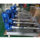 Food grade sanitary single screw pump for transporting soybase