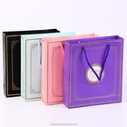 Wholesale Luxury Small Gift Shopping Carry Packaging Printed Famous Brand Customised Paper Bag With Logo