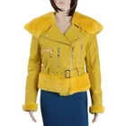 new design winter double faced fur coat women & Korean style soft rabbit leather jacket coat & girls real rabbit KZ150108