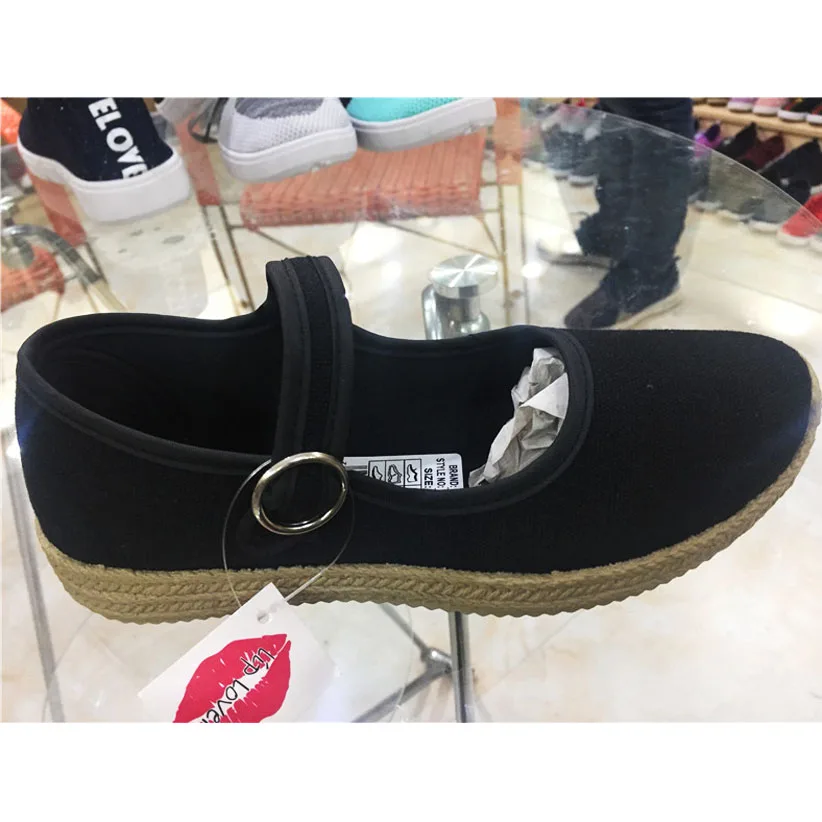 Factory customize Good quality women injection flat black canvas casual shoes customized with low price, Requirement
Factory customize Good quality women injection flat black canvas casual shoes customized with low price, Requirement
