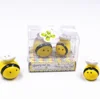 Mommy and Me Bee Ceramic Honeybee Salt and Pepper Shakers set Baby Shower decoration gifts favors