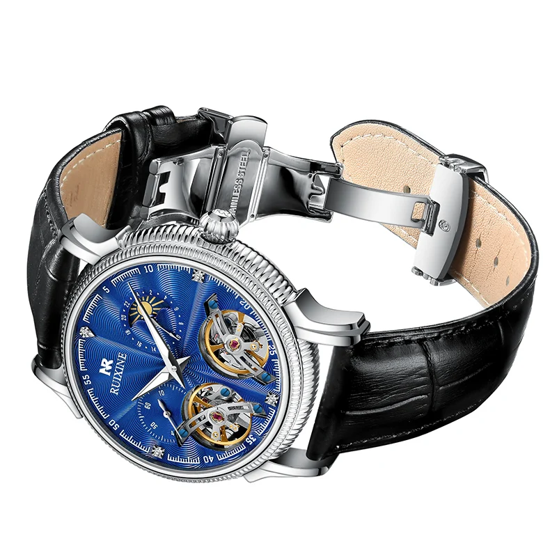 R7121-59a 2020 New Custom Swiss Luxury watch Fully Automatic Hollow Flywheel Mechanical Wrist Waterproof Men's Watches
R7121-59a 2020 New Custom Swiss Luxury watch Fully Automatic Hollow Flywheel Mechanical Wrist Waterproof Men's Watches