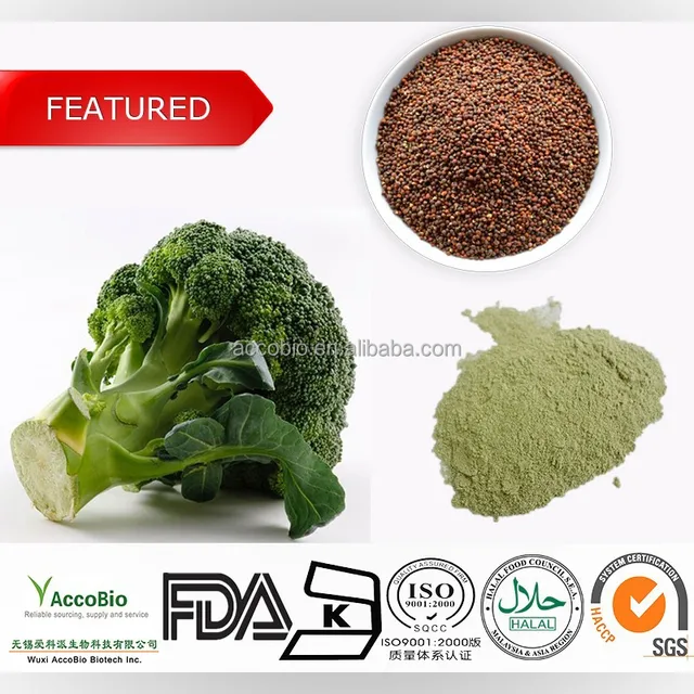 bulk supply cauliflower extract/broccoli extract/sulforaphane