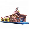 2019 Hot sale Pirate Ship inflatable obstacle game, inflatable obstacle challenge