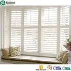 Custom built wood blinds shades shutters