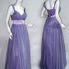 ladies simple prom elegant plus size for fat women fashion sexy prom maxi summer long purple pevening chiffon formal gown dress