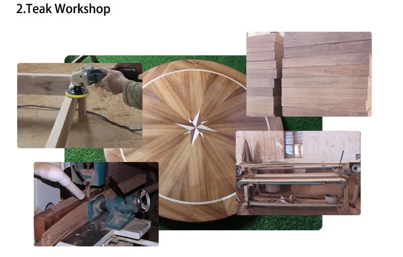 新しいデザインテーブル家具木製チーク材の屋外テーブル仕入れ・メーカー・工場