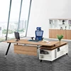 Fenghe Furniture Steel Leg Modern Wooden Executive Desk Office Table Design