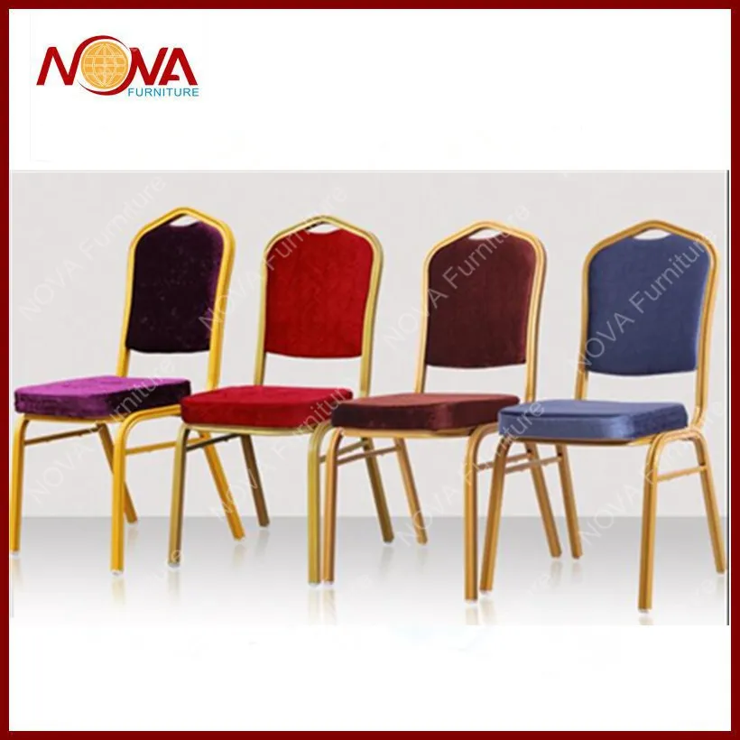 Hotel Dining Room Furniture Cheap Used Modern Comfortable Party Wedding Padded Lobby Stackable