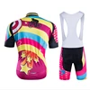 2017 new product OEM design Breathable Spring Summer Autumn Quick Dry Anti UV Global custom colorful Cycling clothing