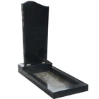 Russian Style China Black Granite Monument/Tombstone/Gravestone