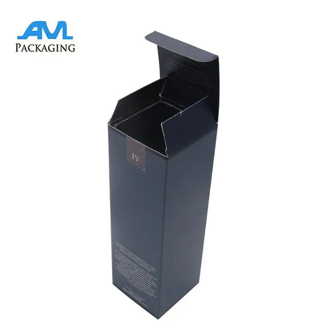 wholesale accept custom design gift cardboard perfume bottle box
