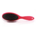 Xinlinda brand high quality pink lady women girl lovely health smooth comb soft massage hair brush