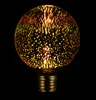 3D vintage style led firework light bulb G80 decorative colorful led firework bulb