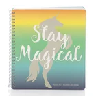 Custom Printing Plain Paper Blank Cover Bulk Spiral Notebook