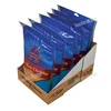 promotional pop shelf ready packaging tear away folding pdq counter template counter paper cardboard display box