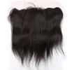 Virgin Indian Hair Straight Style 13*6 lace frontal Pieces With Bundle