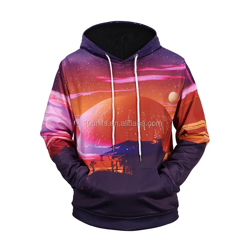 OEM cheap sublimation men custom hoodies 3d printing sweatshirts pullover hoodies manufacturer