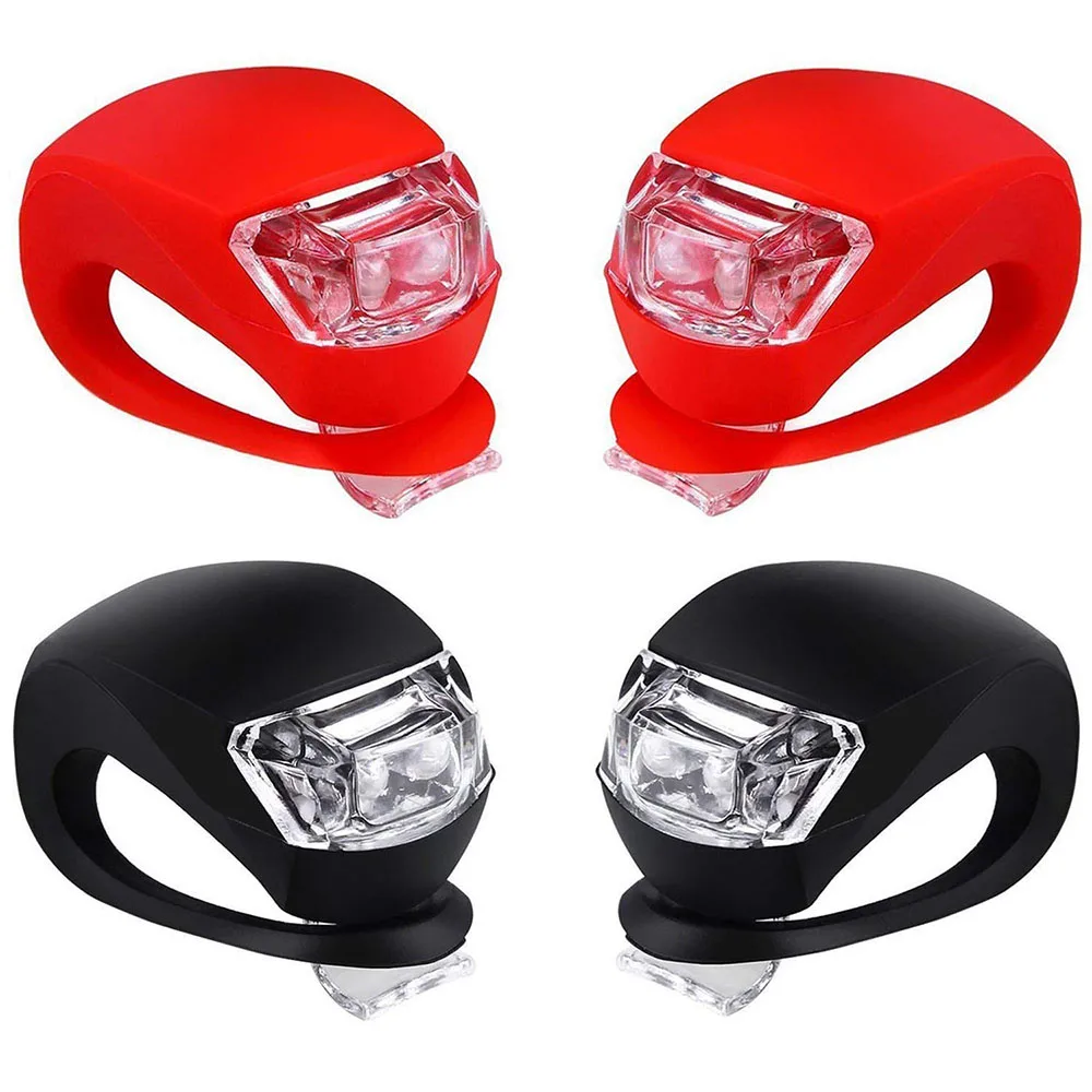 Portable Mini Silicone Rubber Super Bright Front Tail Safety Bicycle Accessory Red Emergency Warning Flash Lamp 2 LED Bike Light
Portable Mini Silicone Rubber Super Bright Front Tail Safety Bicycle Accessory Red Emergency Warning Flash Lamp 2 LED Bike Light