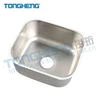 Custom size high grade SUS304 1.2MM small commercial hotel kitchen stainless steel sink