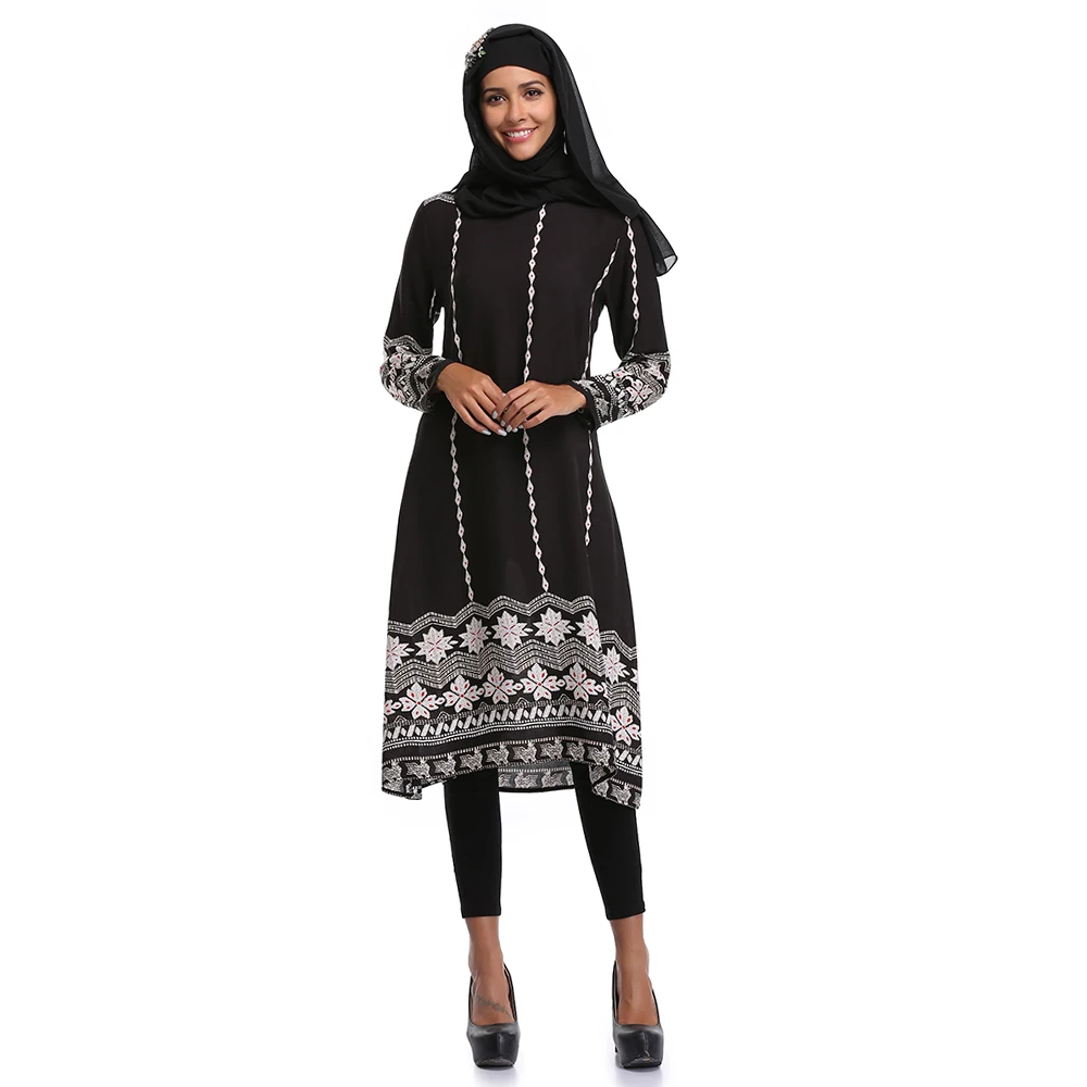Zakiyyah 082 moderne vêtements islamiques abaya modèles dubaï caftan robe musulmane
