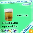 Polycarboxylate superplasticizer HPEG-2400 used as Concrete additive
