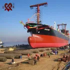 Marine equipments used for ship launching rubber airbag
