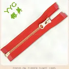 Zipper Shoes 2 Way Zipper #5 GLOD ONE WAY OPEN METAL ZIPPER FOR SHOES