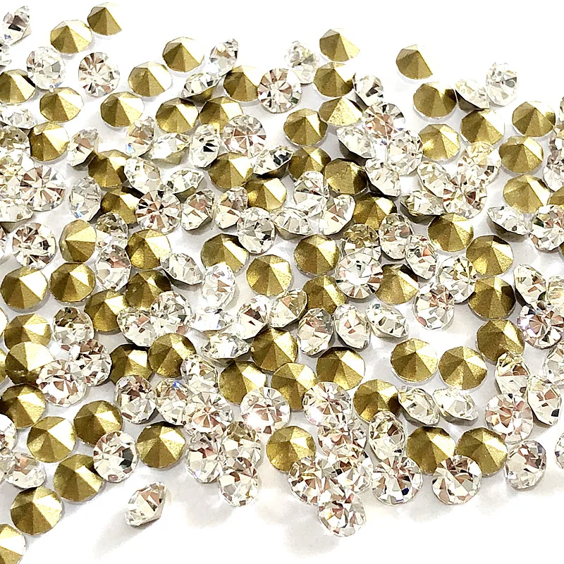 TOP Shiny Diamond Gross Pack Gold Base Crystal Point Back Crystal Color Rhinestone for DIY Decoration Rhinestone, Multi colors
TOP Shiny Diamond Gross Pack Gold Base Crystal Point Back Crystal Color Rhinestone for DIY Decoration Rhinestone, Multi colors