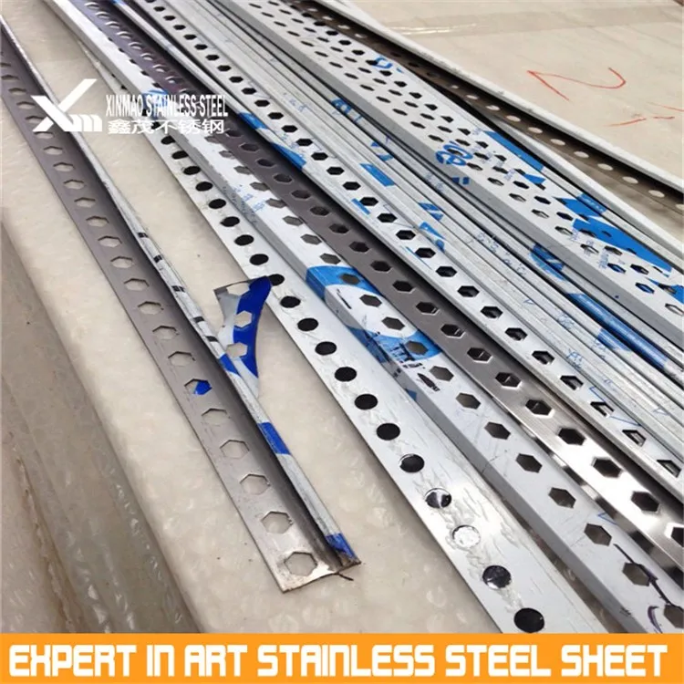 Customized 304 Stainless Steel Punched Hole Steel Strip Buy Punched
